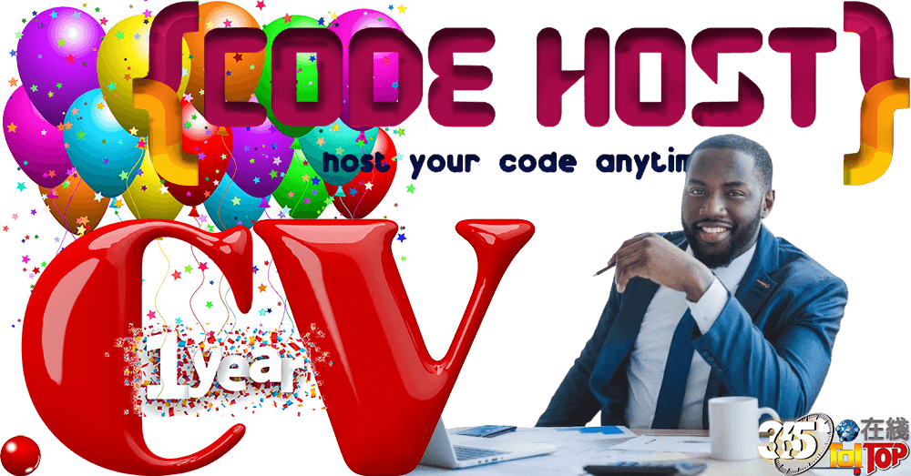 印度CodeHost首年免費.CV後綴頂級域名-365t在線