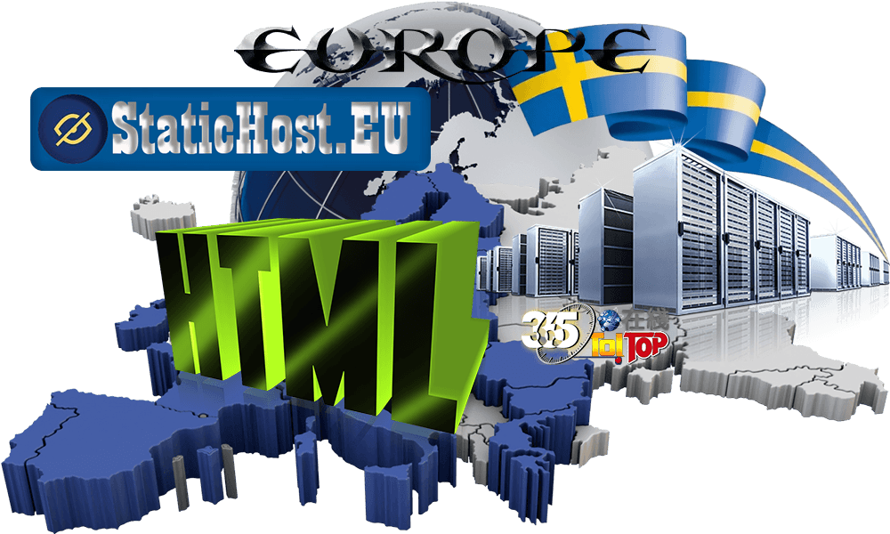瑞典StaticHost.EU歐洲靜態網站託管服務支持自定義域名-365t在線